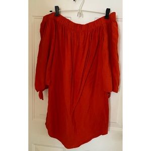 Off the shoulder dress